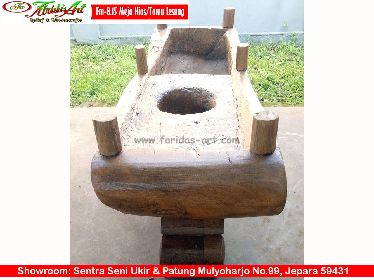 Meja Hias/Tamu - Ukir 15