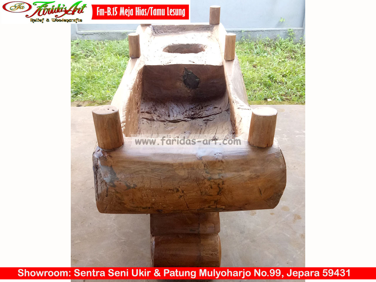Meja Hias/Tamu - Ukir 15