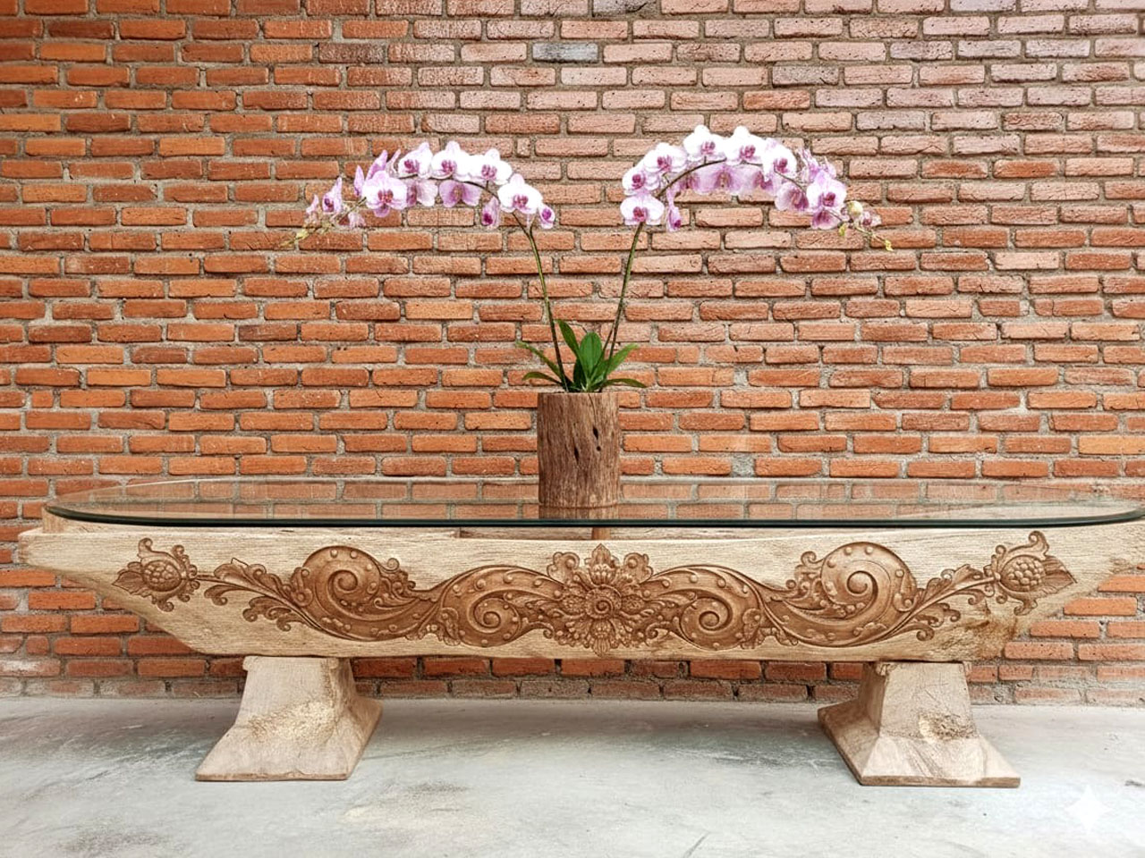 Meja Rapat - Lesung Ukir 23
