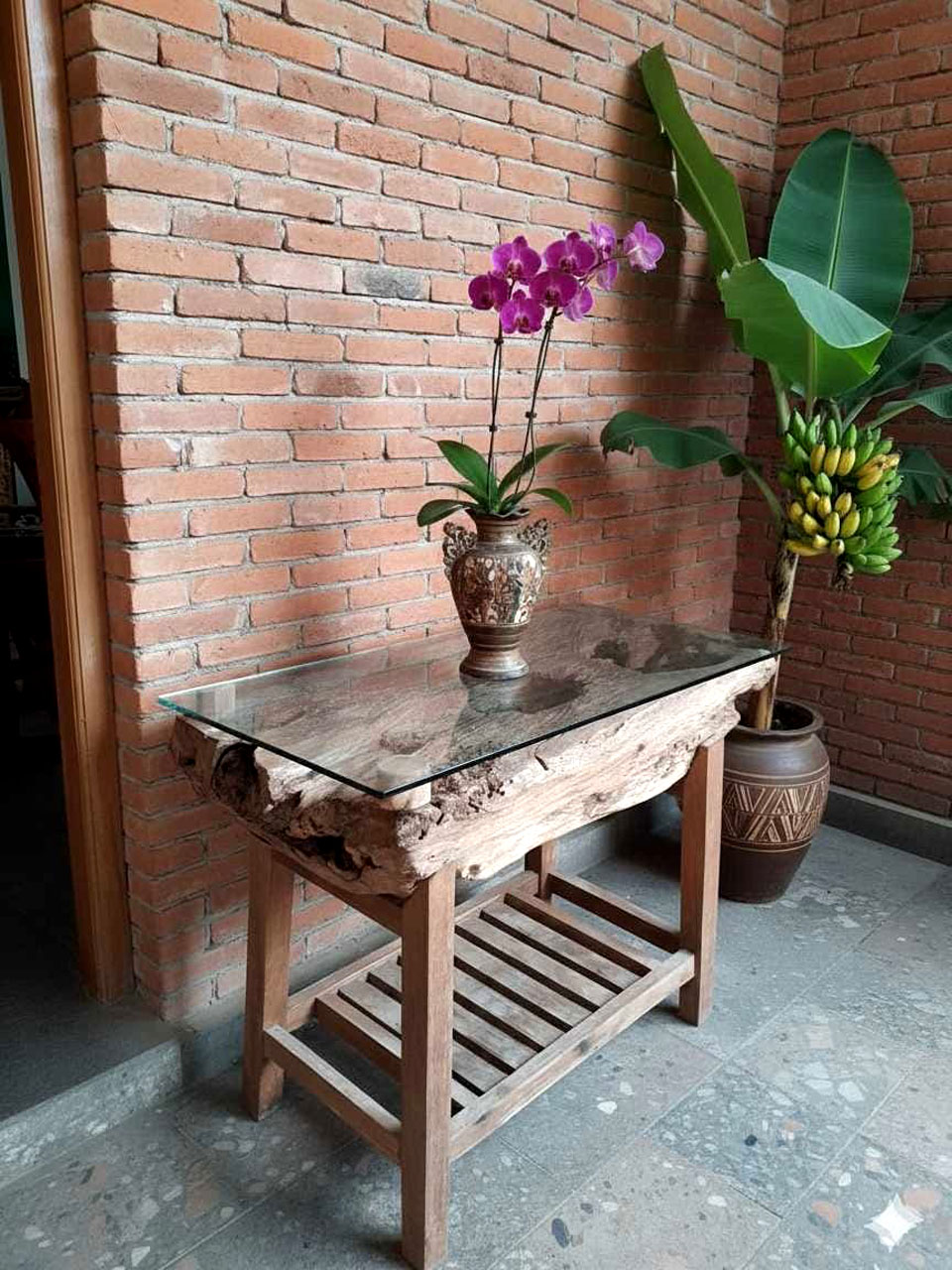 Meja Hias/Makan - Lesung 29