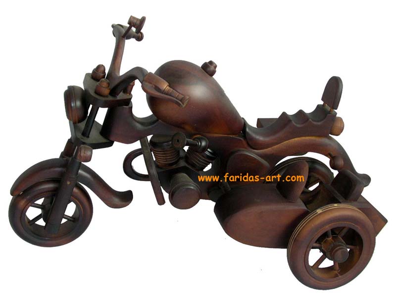 Harley Davidson - Sadel Panjang (Roda 3)