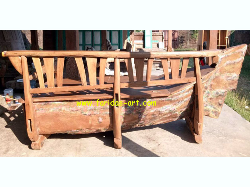 Bangko Kayu Jati ex. Prau (Asli)