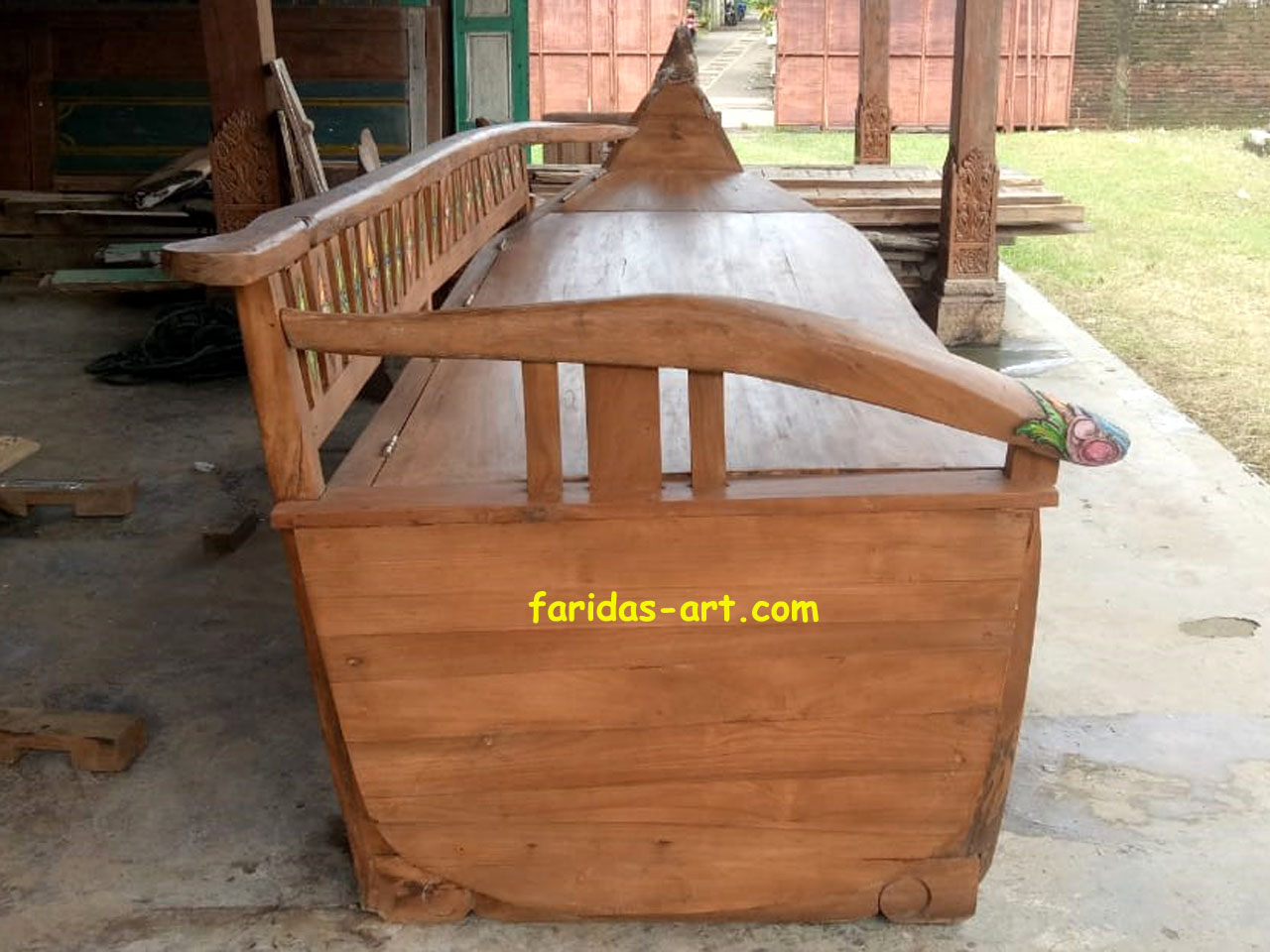 Bangko Kayu Jati ex. Prau (Asli)