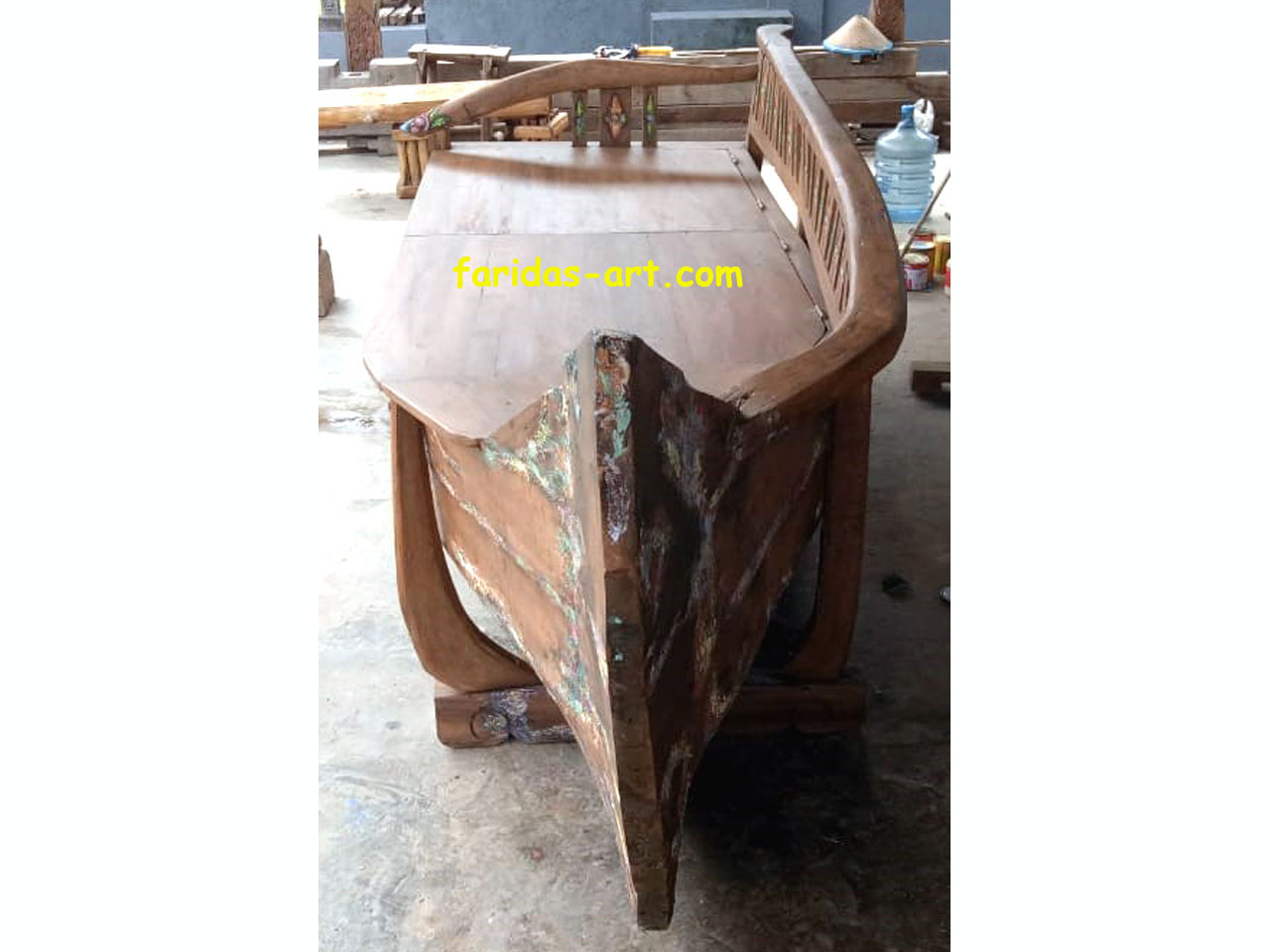 Bangko Kayu Jati ex. Prau (Asli)