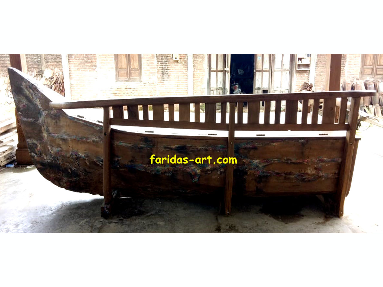 Bangko Kayu Jati ex. Prau (Asli)