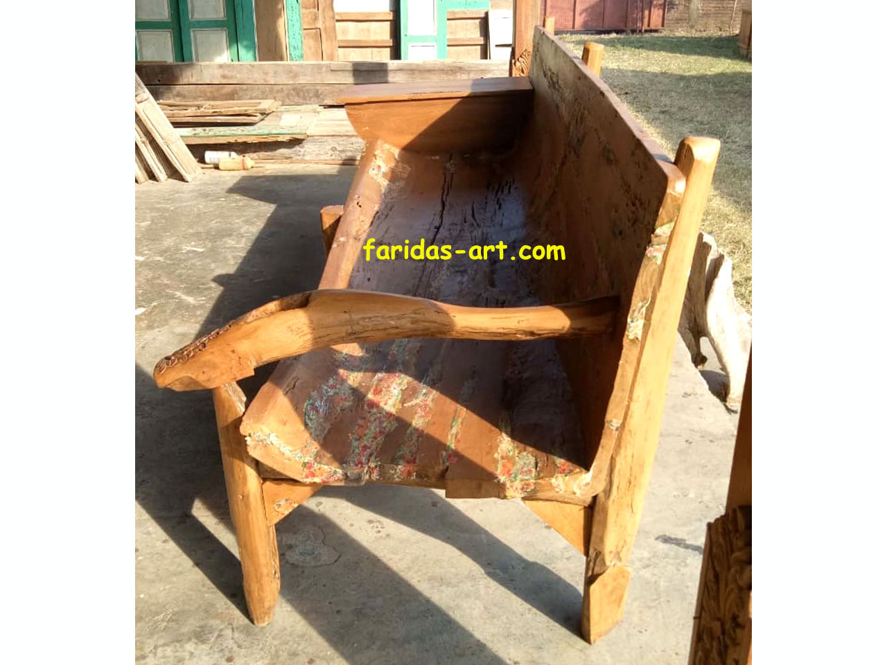 Bangko Kayu Jati ex. Prau (Asli)