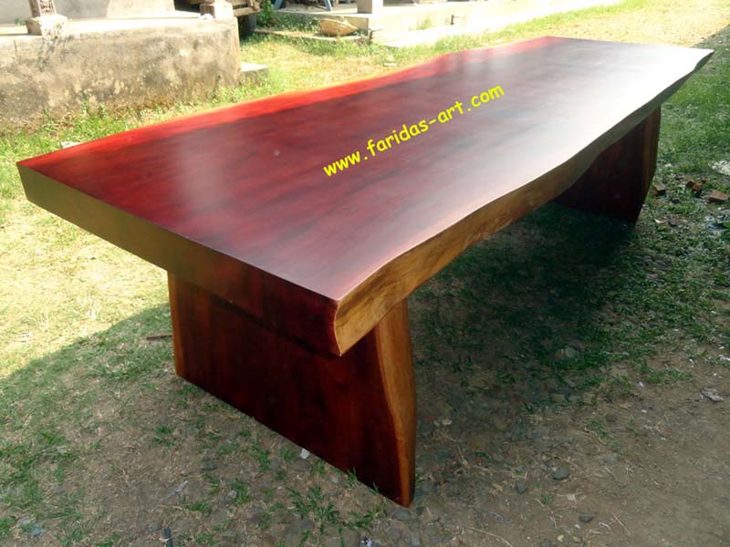 Meja Mahoni - Kayu Solid 46