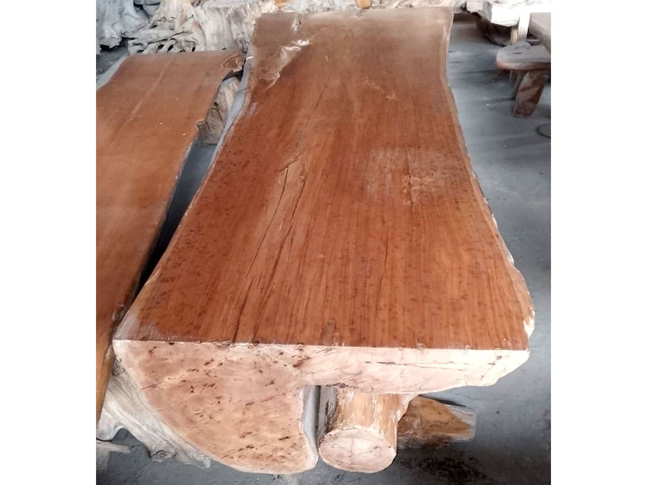 Meja Serbaguna - Solid (Log Belah) 5