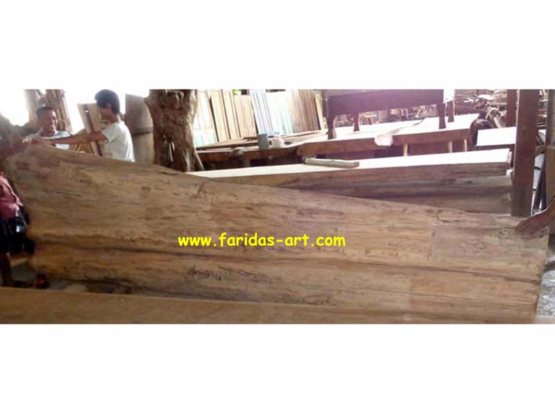 Kayu Jati - Solid (Log Belah)-1