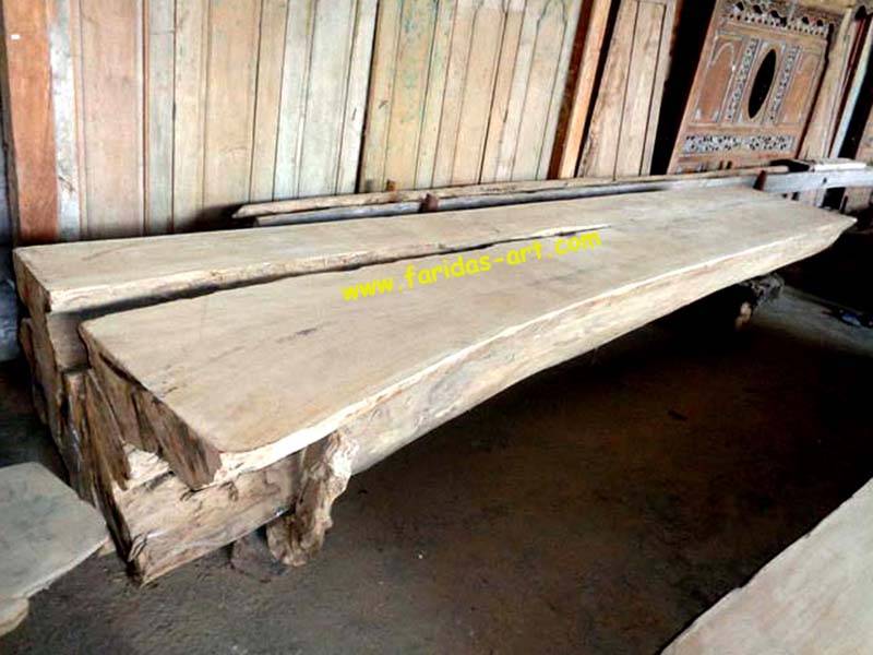 Meja Serbaguna - Solid (Log Belah) 4