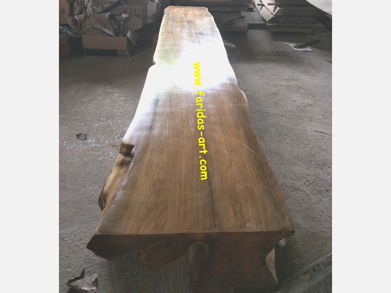 Meja Serbaguna - Solid (Log Belah) 1
