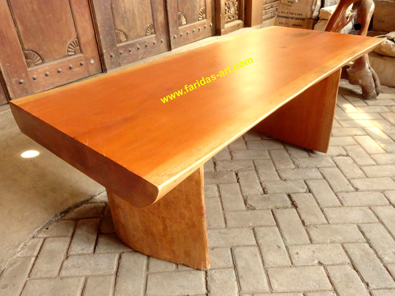 Meja Mahoni - Kayu Solid 1