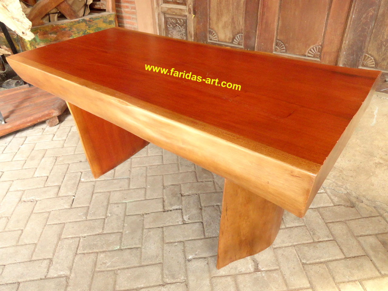 Meja Mahoni - Kayu Solid 21