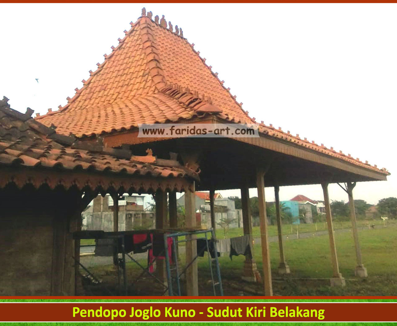 Pendopo Joglo ~ Tumpangsari Ukir (4 Plong) 'Antik' 